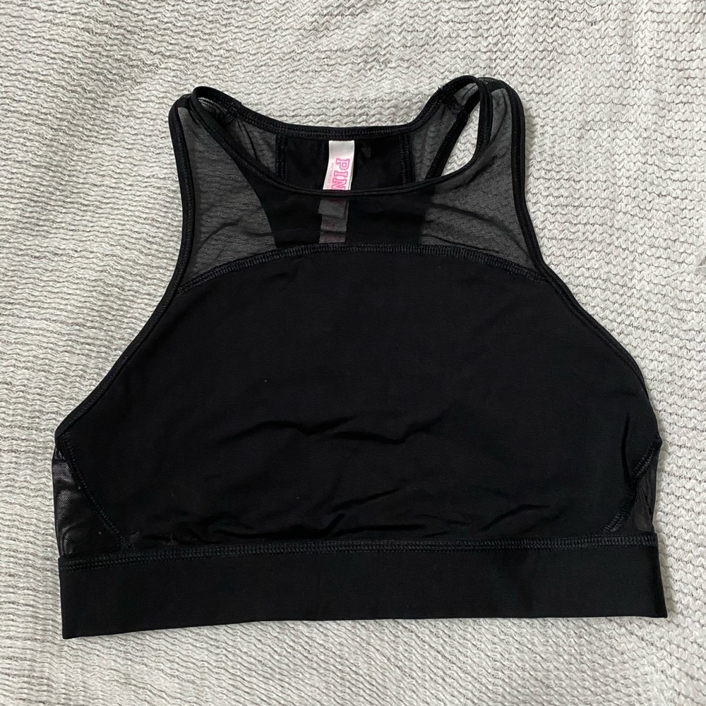 PINK High Neck Sports Bra - S